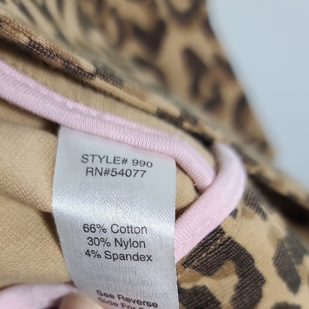 CAROL ANDERSON By Invitation Leopard Print Jacket 3/4 Sleeve w/Pockets Size XS - Picture 4 of 16
